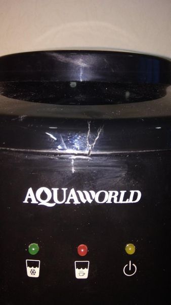 Підлоговий Кулер для води компресорний AquaWorld HC-98L Black УЦІНКА НОВИЙ (C0000001503) 1320563714 фото